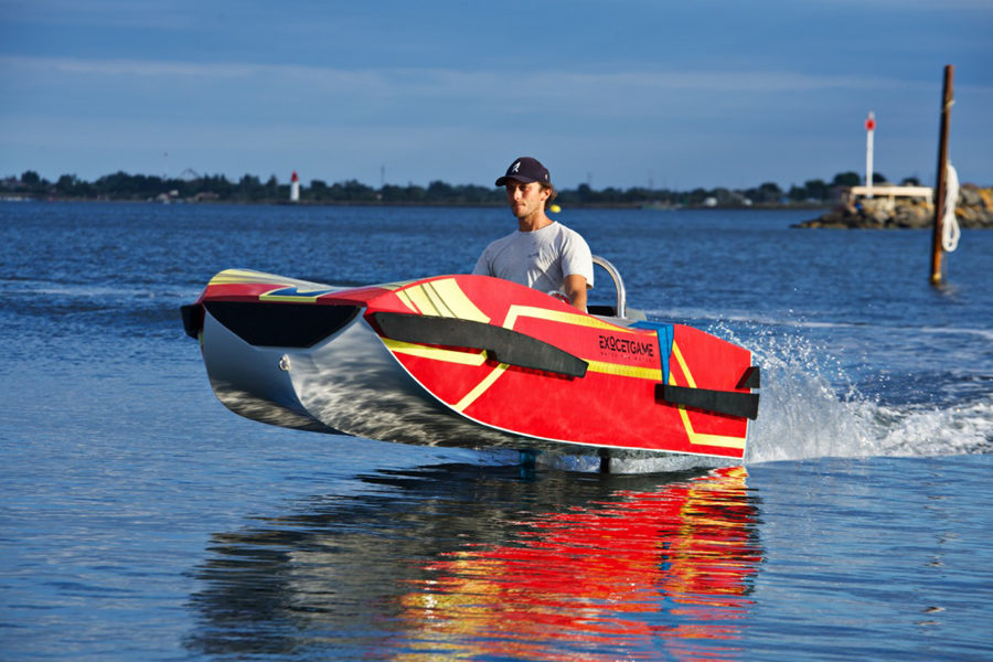 L’Exocet Go Kart, premier skimmer au monde à offrir les sensations du kart sur l’eau !