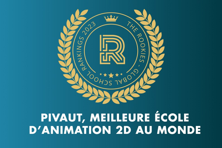 Classement The Rookies : l’école Pivaut meilleure école d’animation 2D mondiale